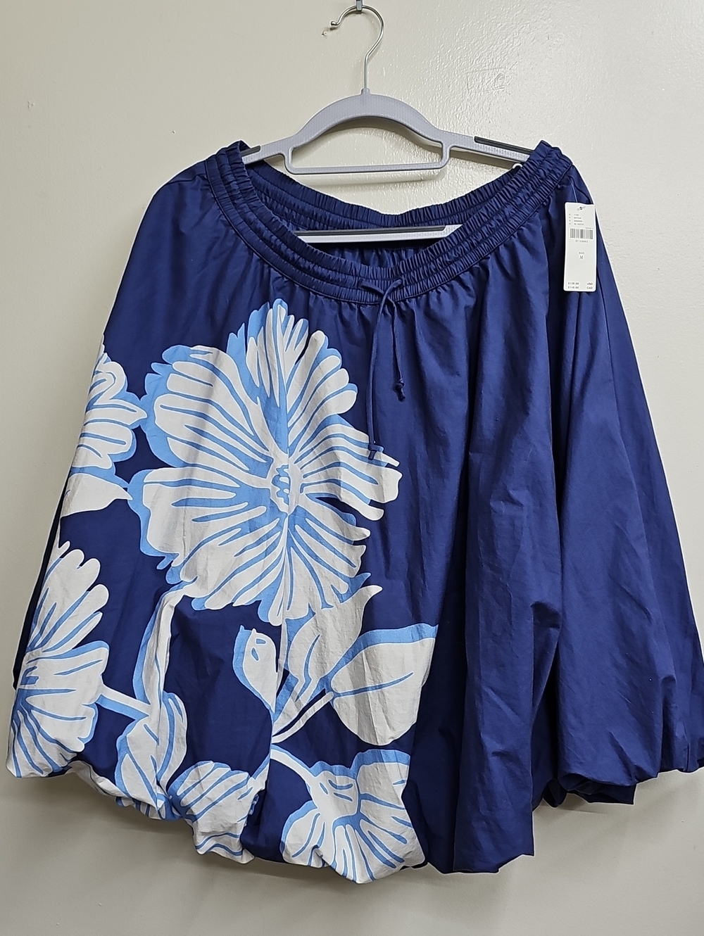 Maeve Drawstring Knee-Length Bubble Skirt Size Medium - Picture 5 of 10